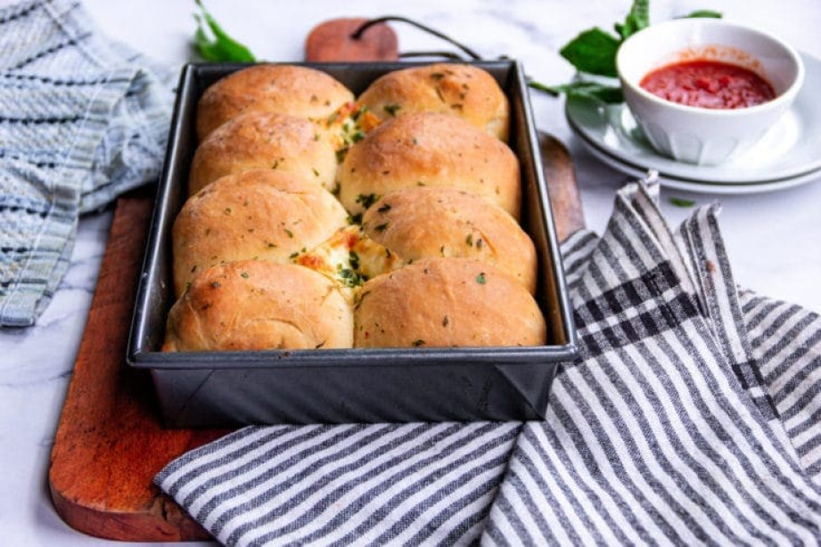Cheese-Stuffed Dinner Rolls