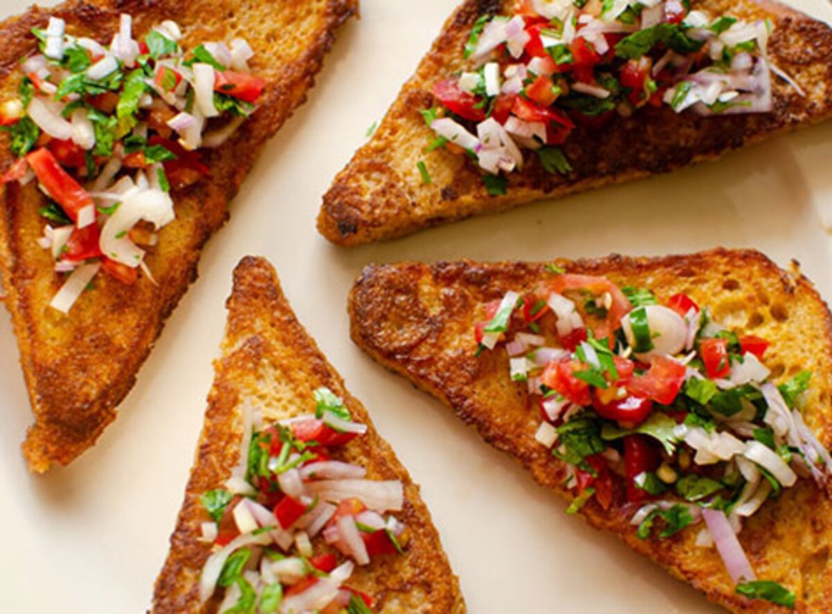 Vegan French Toast aka Masala Toast Recipe