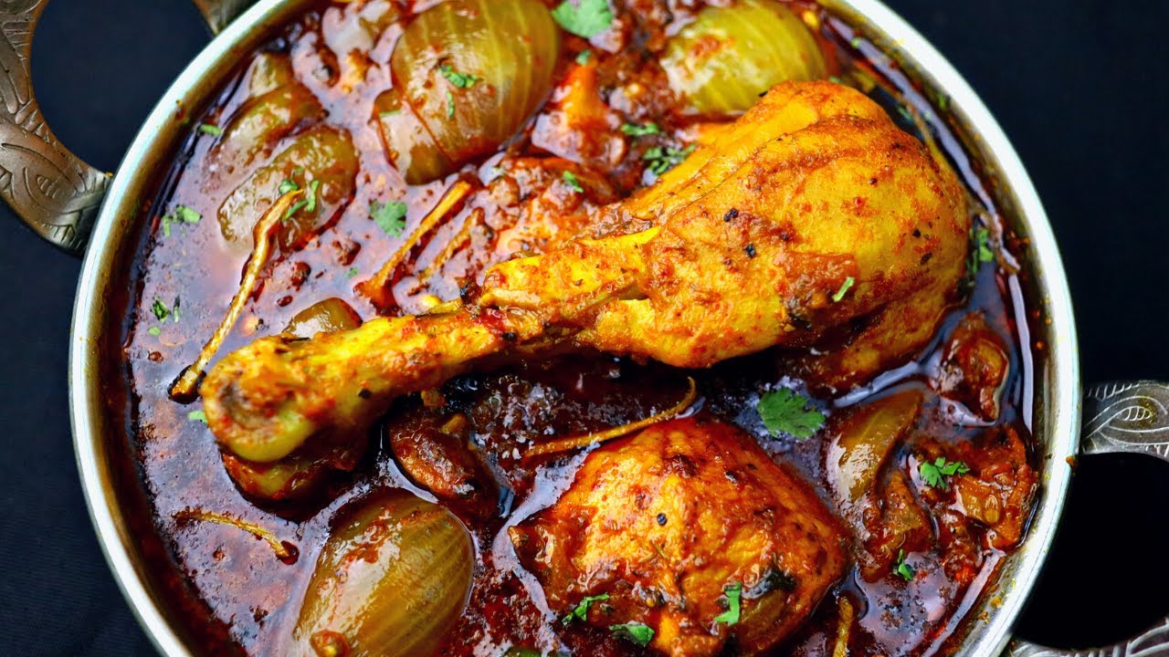 Chicken Do Pyaza