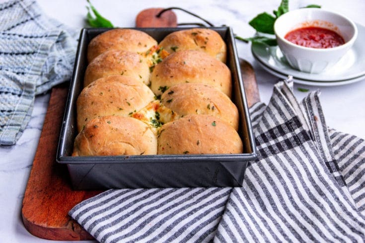 Cheese-Stuffed Dinner Rolls