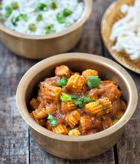 Baby Corn Masala