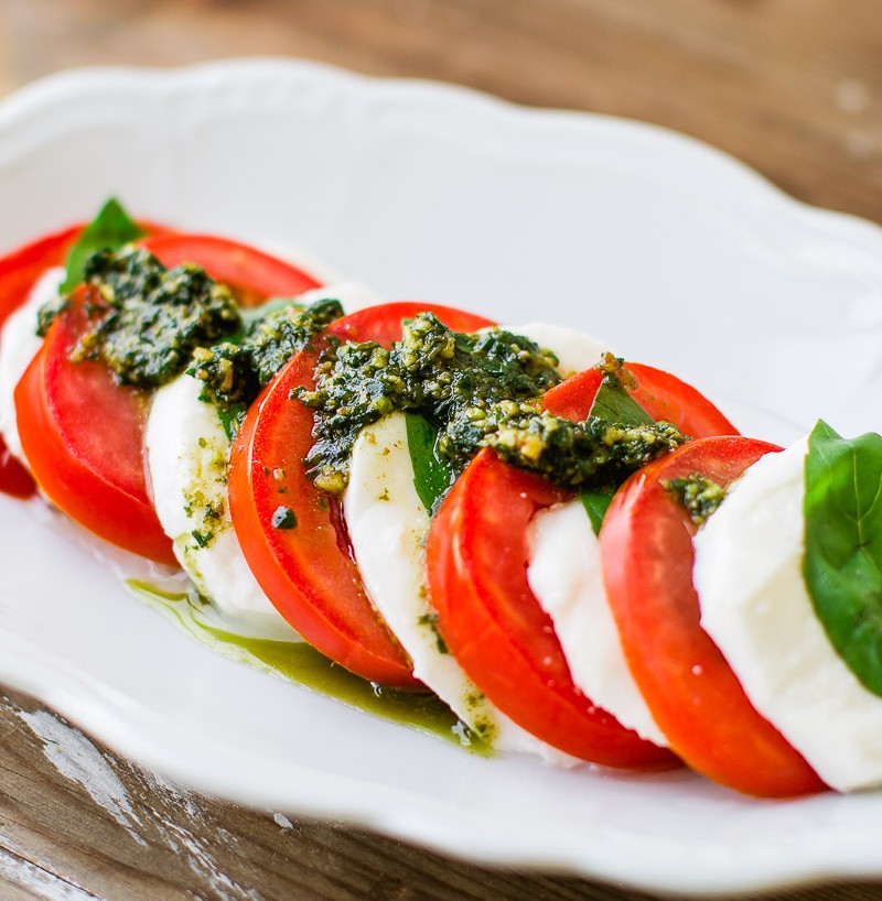  Caprese Pesto Sauce Salad