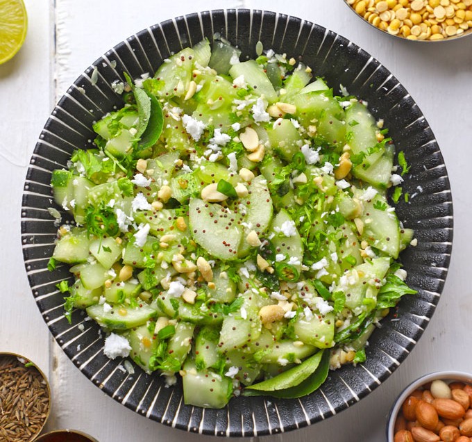 Healthy Kakdi Koshimbir