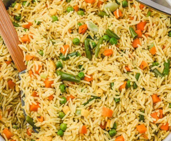  Mixed Vegetable Rice