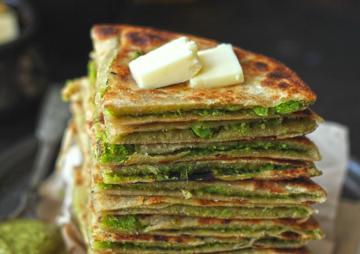 Matar (Peas) Paratha
