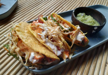 Paneer Tikka Tacos