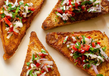 Vegan French Toast aka Masala Toast Recipe