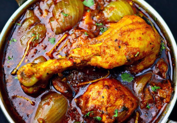 Chicken Do Pyaza