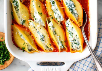 Cheesy Stuffed Shells