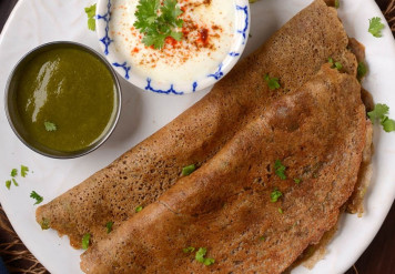 Fasting Singhara Atta Cheela